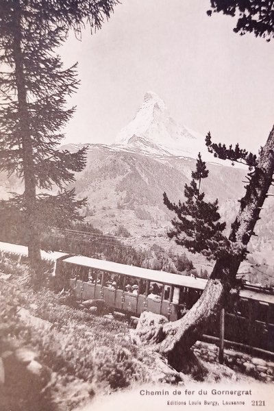Cartolina - Svizzera - Chemin de fer du Gornergrat - …