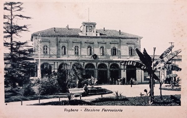 Cartolina - Voghera - Stazione Ferroviaria - 1935