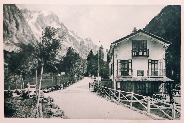 Cartolina - La Casa dell'Alpinista - Entrèves ( Courmayeur ) …