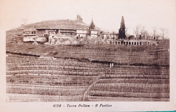 Cartolina - Torre Pellice - Il Fortino - 1930