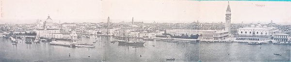 Cartolina - Venezia - Panorama - 1900 ca.