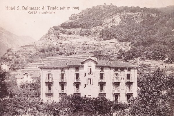 Cartolina - Francia - Hotel S. Dalmazzo di Tenda - …