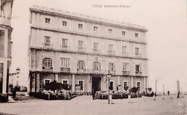 Cartolina - Spagna - Cádiz - Gobierno Militar - 1910 …