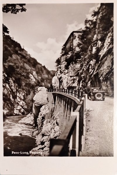 Cartolina - Austria - Lueg Pass - Festung - 1940 …