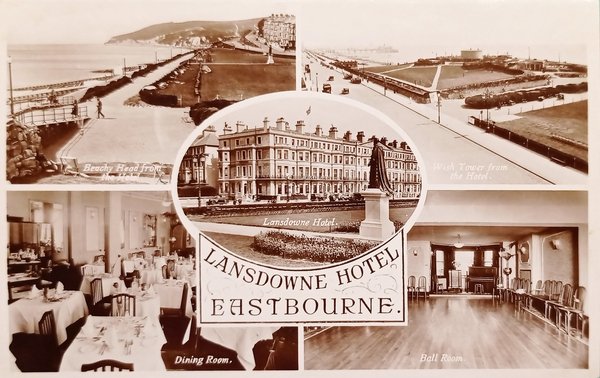 Cartolina - Regno Unito - Lansdowne Hotel - Eastbourne - …