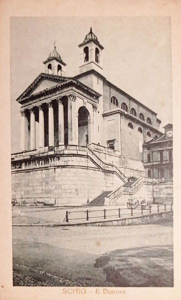 Cartolina - Schio - Il Duomo - 1929