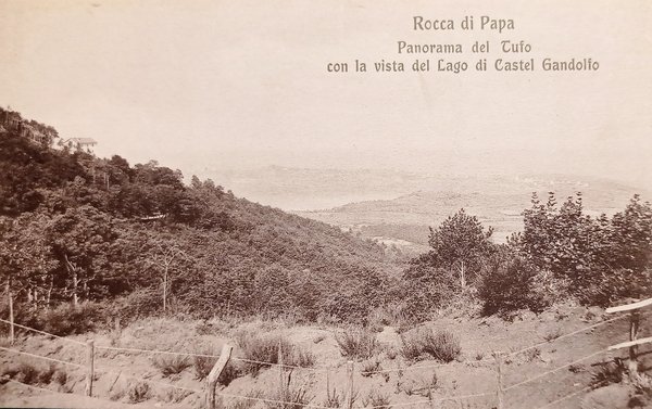 Cartolina - Rocca di Papa - Panorama del Tufo - …