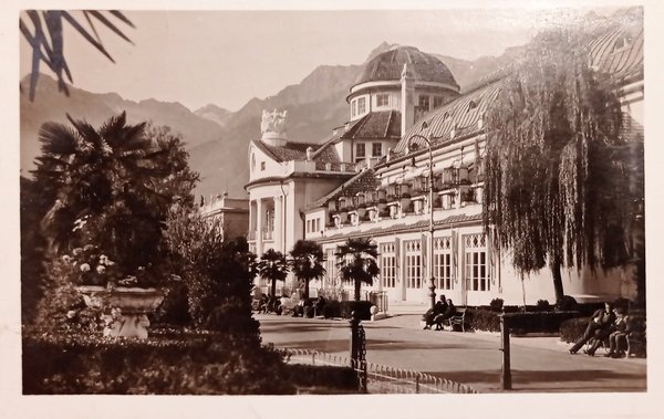 Cartolina - Merano - Casino nuovo - 1932