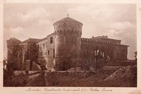 Cartolina - Moncalieri - Castelvecchio - Collina Levante - 1922