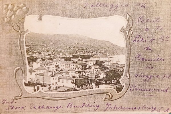 Cartolina - Portogallo - Madeira - 1902
