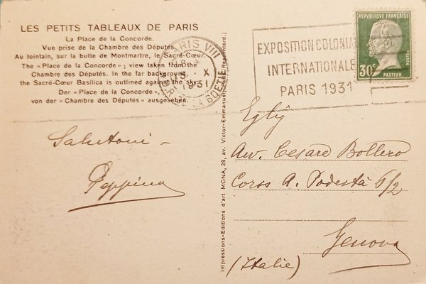 Cartolina - Les Petits Tableaux de Paris - La Place …