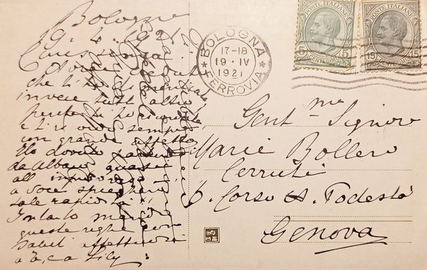 Cartolina - Bologna - Piazza Vittorio Emanuele - Palazzo dei …