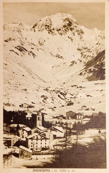 Cartolina - Madesimo ( Sondrio ) - 1933