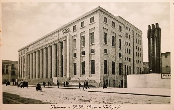 Cartolina - Palermo - R. R. Poste e Telegrafi - …