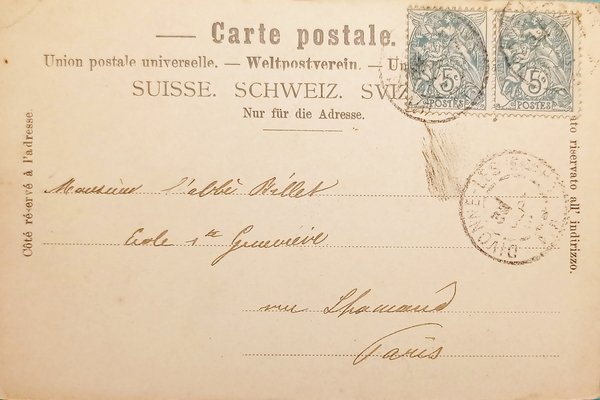 Cartolina - Svizzera - Gruss Aus Einsiedeln - 1904