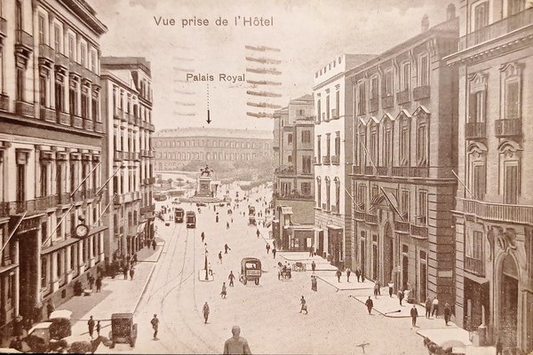 Cartolina - Vue prise de l'Hotel - Palais Royal - …