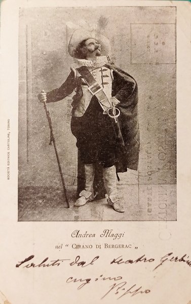 Cartolina - Opera Lirica - Andrea Maggi nel Cirano di …