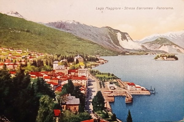 Cartolina - Lago Maggiore - Stresa Borromeo - Panorama - …