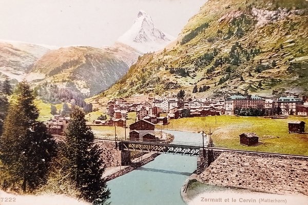 Cartolina - Svizzera - Zermatt et le Cervin ( Matterhorn …