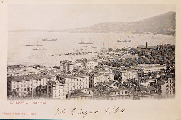 Cartolina - La Spezia - Panorama - 1904