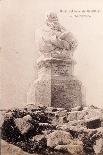 Cartolina - Busto del Generale Garibaldi a Caprera - 1930 …
