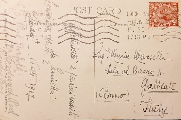 Cartolina - London - Westminster Brige and County Hall - …