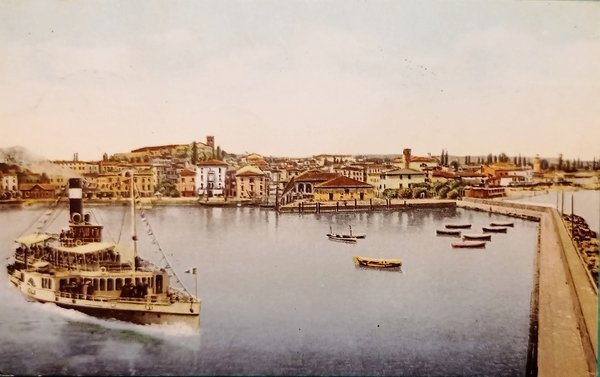 Cartolina - Lago di Garda - Desenzano - Partenza del …