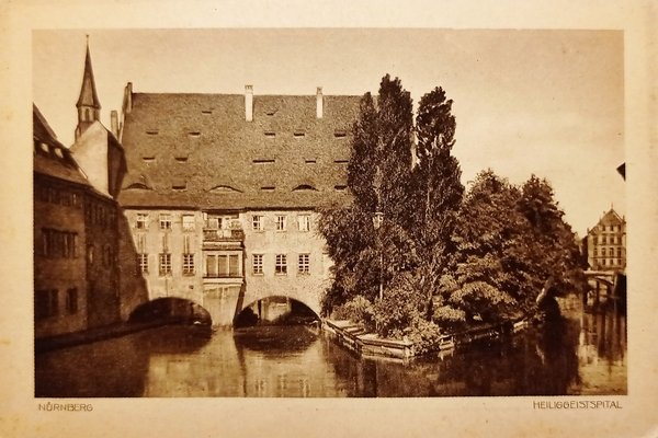 Cartolina - Germania - Nürnberg - Heiliggeistspital - 1920 ca.