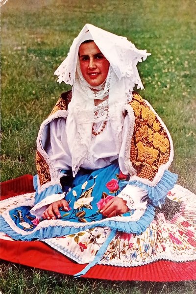 Cartolina - Costumi Sardi - Costume di Sennori ( Sassari …