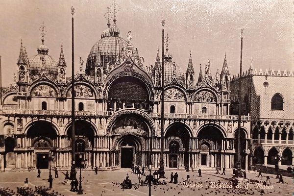 Cartolina - Venezia - Basilica di S. Marco - 1950 …