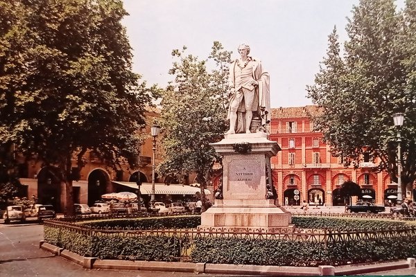 Cartolina - Asti - Monumento a V. Alfieri - 1980 …