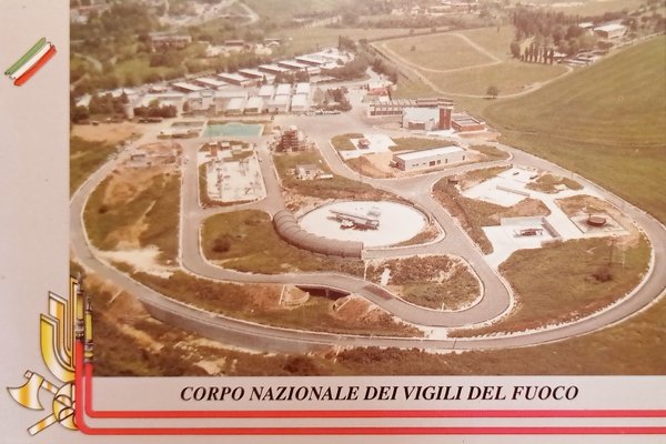 Cartolina Corpo Naz. Vigili Fuoco - Centro Polifunzionale Montelibretti 1990 …