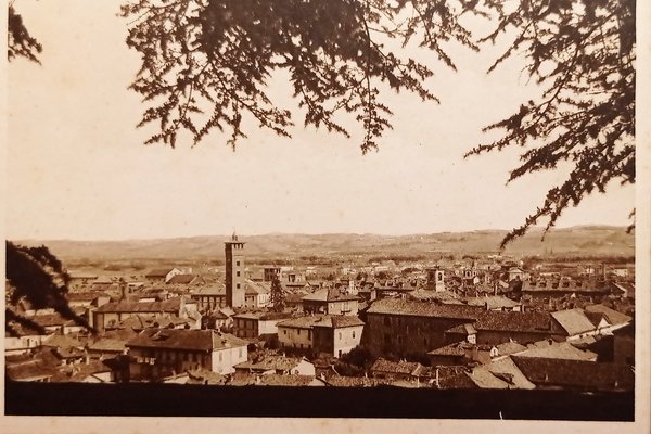 Cartolina - Asti - Panorama visto dal lato Nord - …