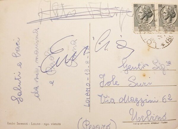 Cartolina - Loiano ( Bologna ) - Stazione Climatica - …