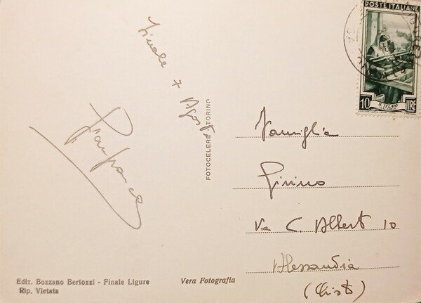 Cartolina - Riviera delle Palme - Finale Ligure - Stabilimento …