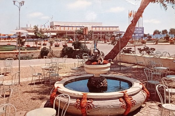 Cartolina - Pesaro - Piazzale Kursaal - 1962