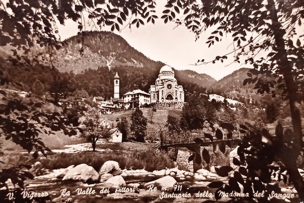 Cartolina Val Vigezzo La Valle dei Pittori Re Santuario Madonna …