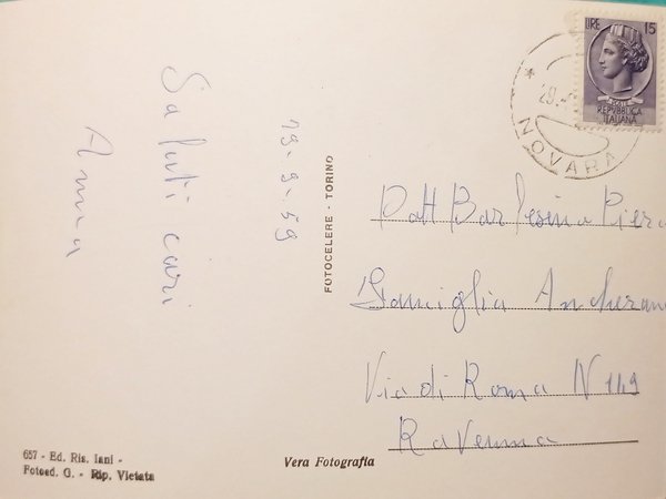 Cartolina Val Vigezzo La Valle dei Pittori Re Santuario Madonna …