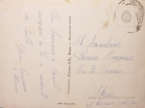 Cartolina - Valtournanche - Panorama - 1950 ca. | Immagine Gallery 2
