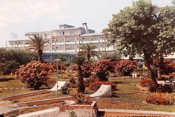 Cartolina - Palermo - Mondello - Hotel Palace - 1960