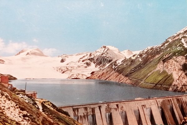 Cartolina - Val Formazzo - La diga del Sabbione - …