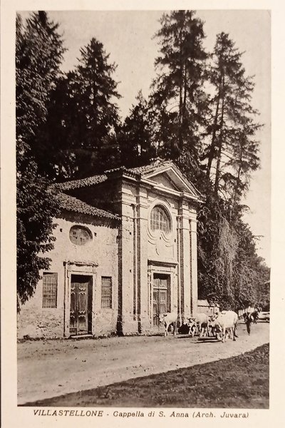 Cartolina - Villastellone ( Torino ) - Cappella di S. …