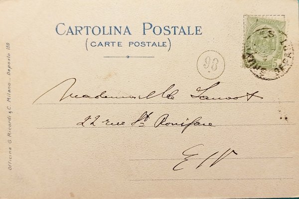 Cartolina - Siracusa - S. Giovanni - Illustratore H. B. …