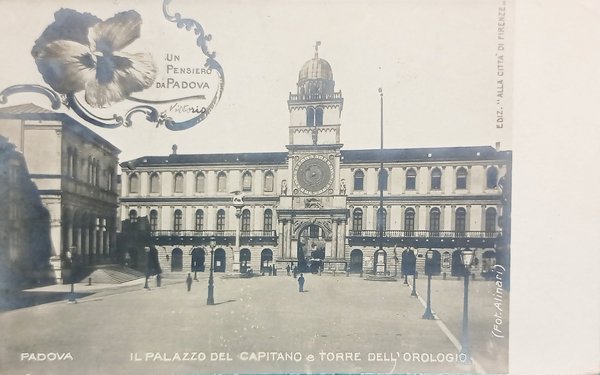 Cartolina - Padova - Il Palazzo del Capitano e Torre …