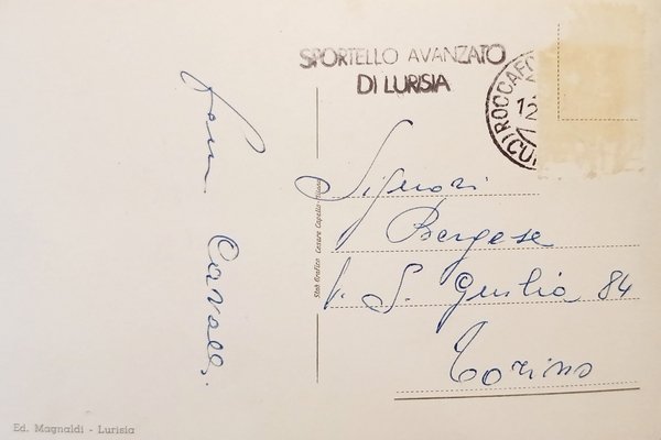 Cartolina - Lurisia ( Cuneo ) - Grande Albergo Radium …