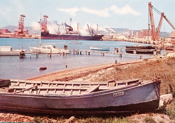 Cartolina - Sant'Antioco - Il Porto - 1970 ca.