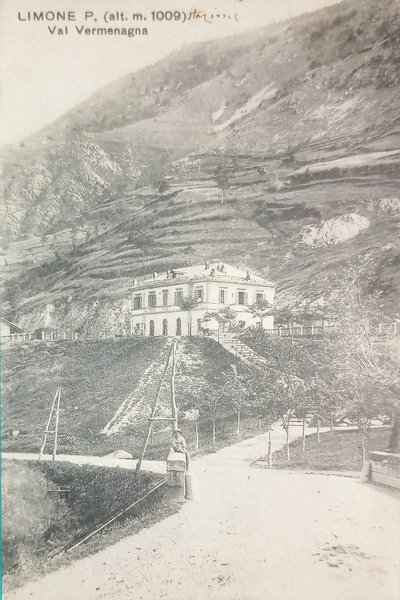 Cartolina - Limone Piemonte - Valle Vermenagna - 1910