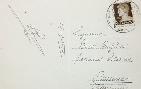 Cartolina - Chiavari - Panorama - 1938