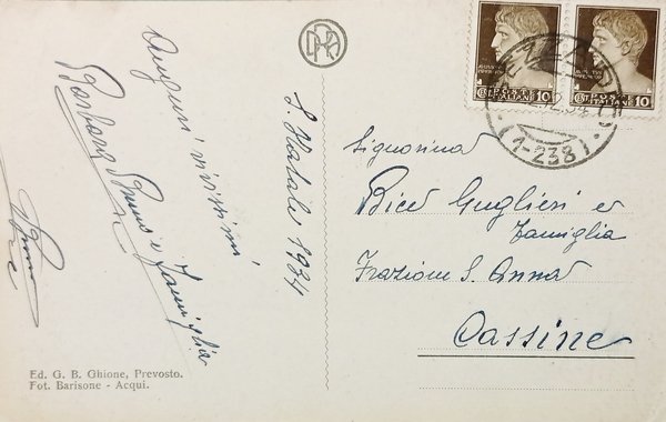 Cartolina - Sezzadio - Chiesa Parrocchiale e Nuovo Campanile - …