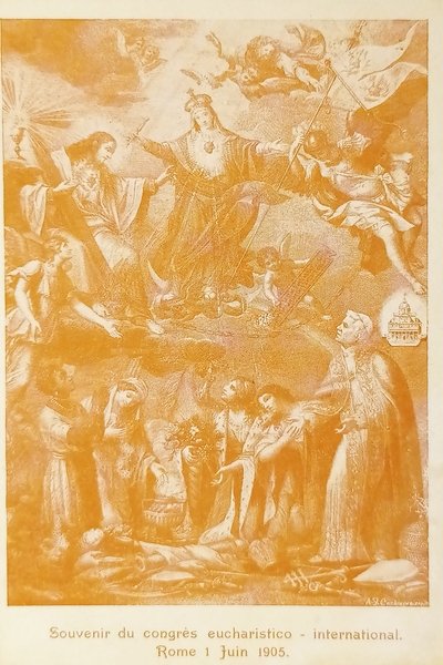 Cartolina - Souvenir du congres eucaristico international - Roma 1 …